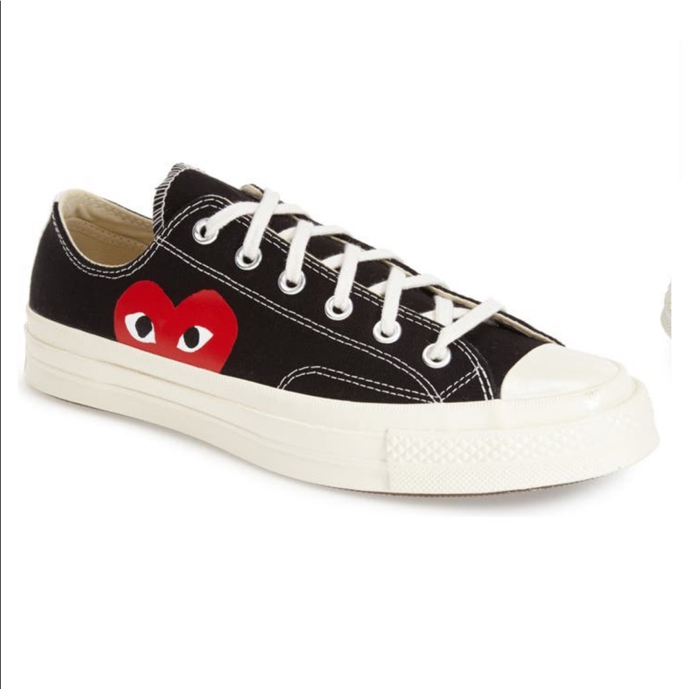 Comme des Garcons Black and White Sneakers